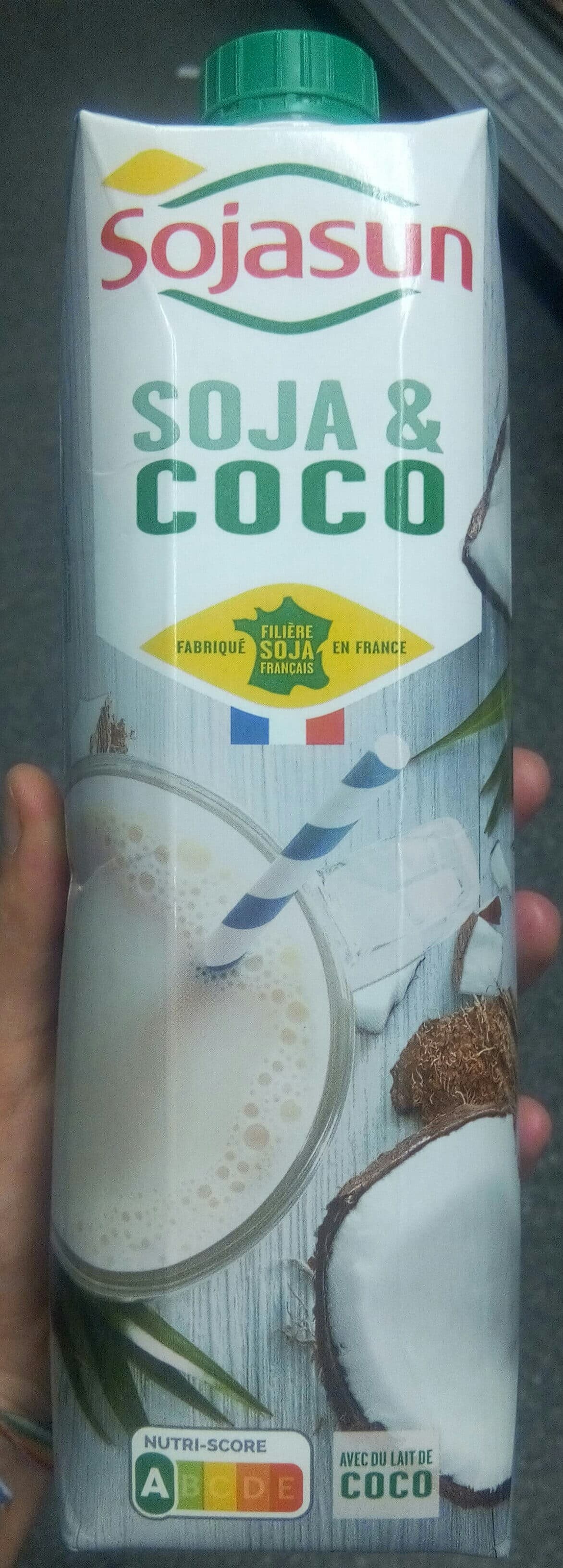 Sojasun Soja et coco packshot