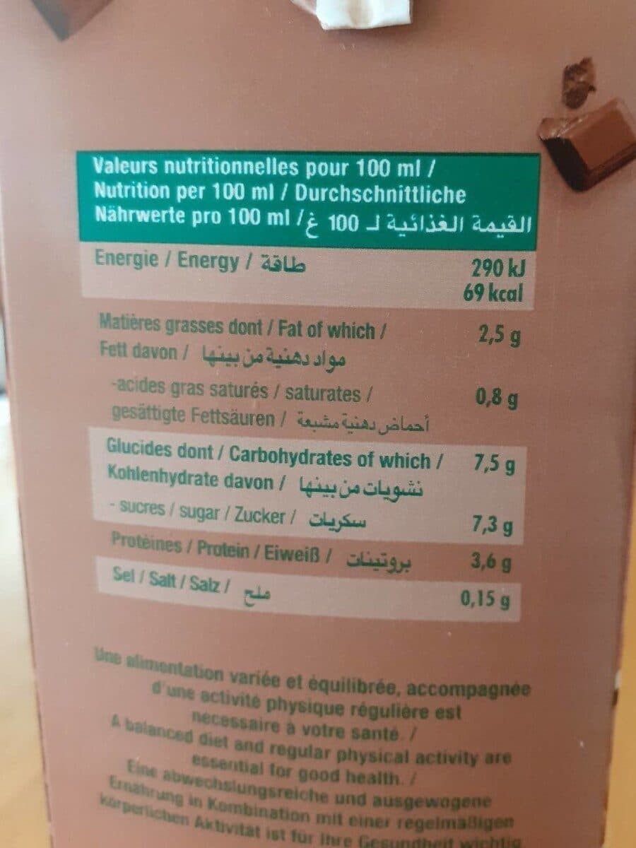Sojasun Soja chocolat packshot