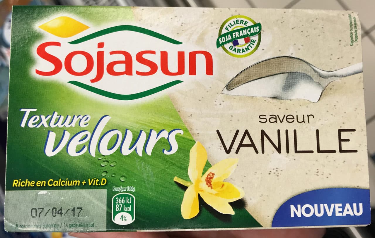 Sojasun Texture Velours Saveur Vanille packshot