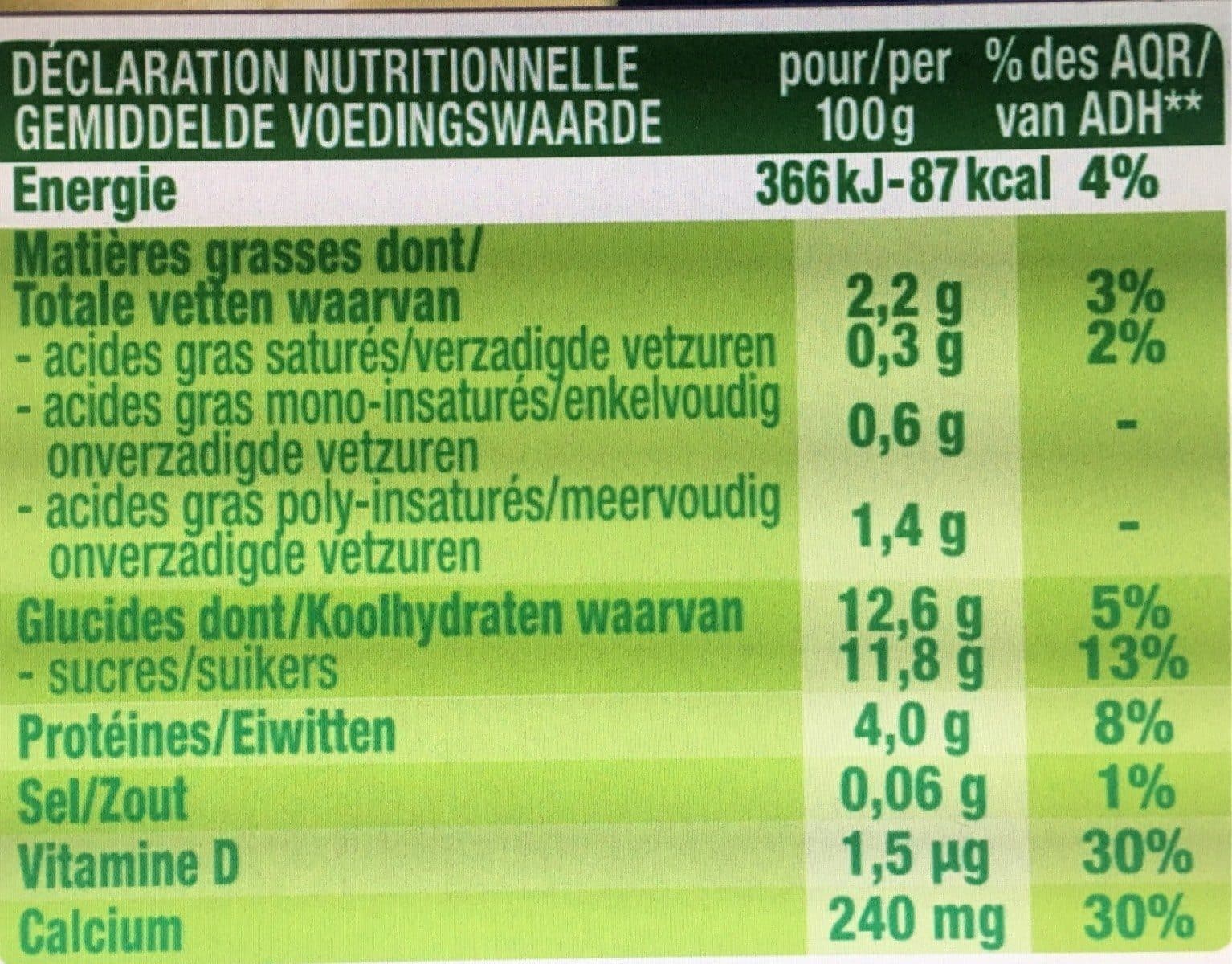 Sojasun Texture Velours Saveur Vanille packshot