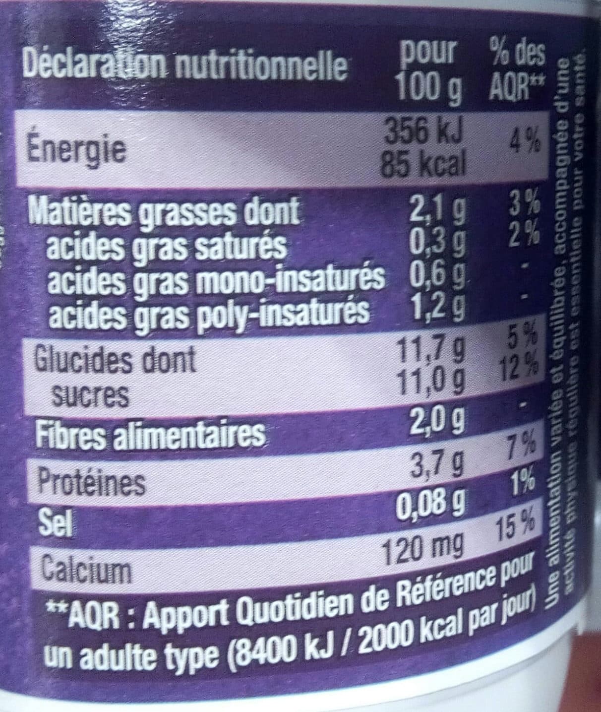 Sojasun Dessert Pruneau packshot