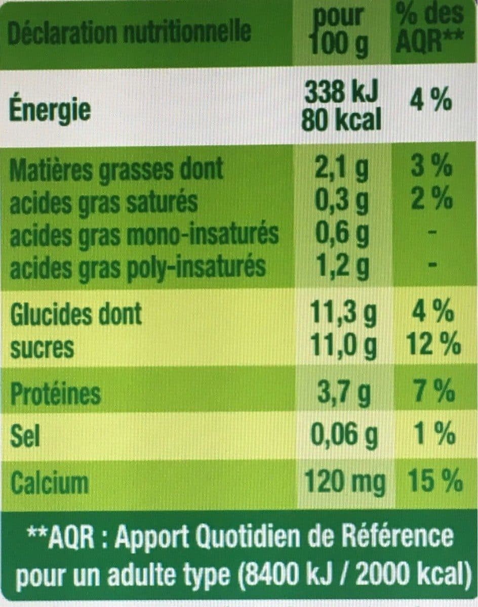 Sojasun Dessert végétal aux morceaux de fruits, Fruits Rouges (4 Pots) packshot