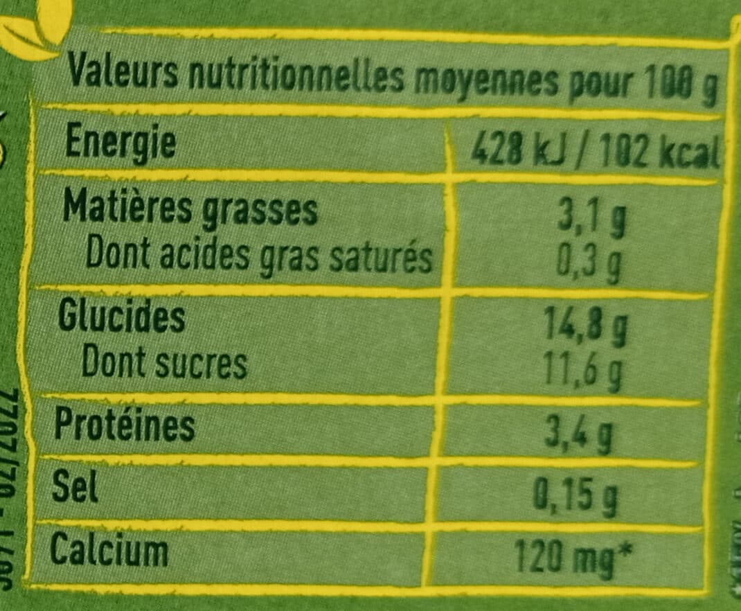 Sojasun Dessert végétal Noisette-Amande 4 x 100 g packshot