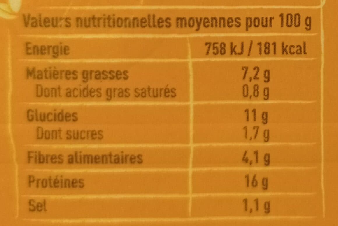 Sojasun Galette soja & blé indienne packshot