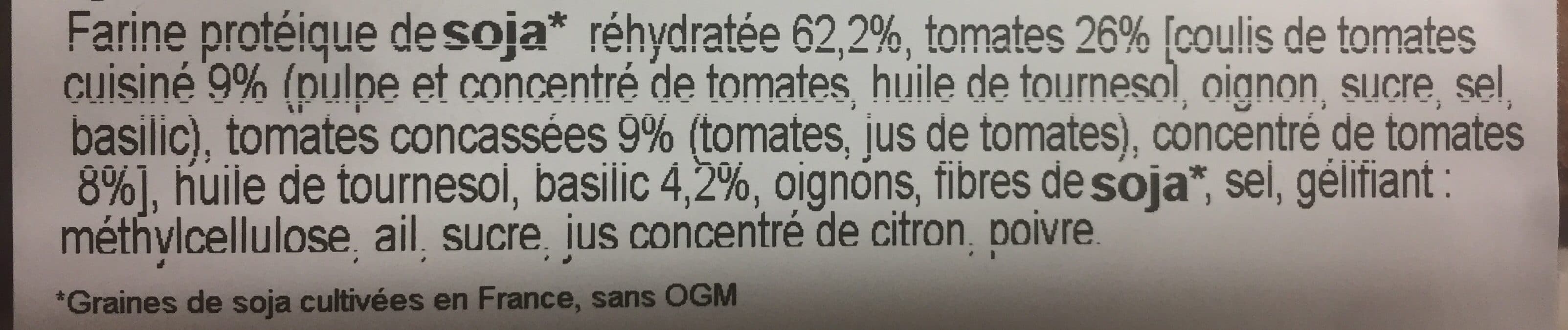 Sojasun Steaks de Soja Tomate / Basilic packshot