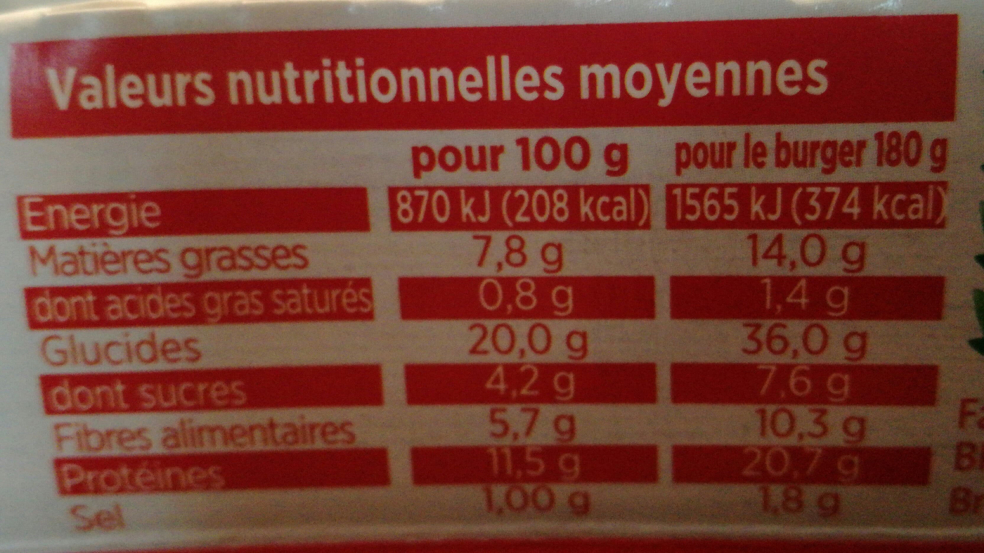 Sojasun Burger vegetal tomate barbecue packshot