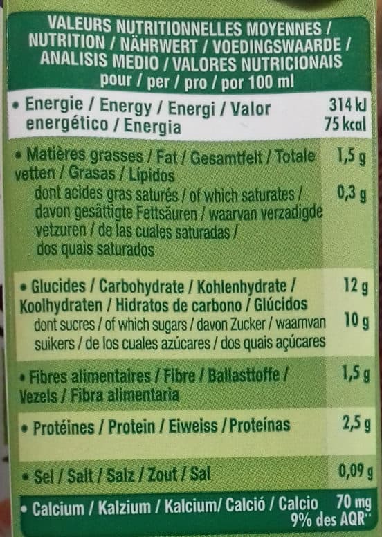 Sojasun Go shake soja & mandarine citron vert packshot