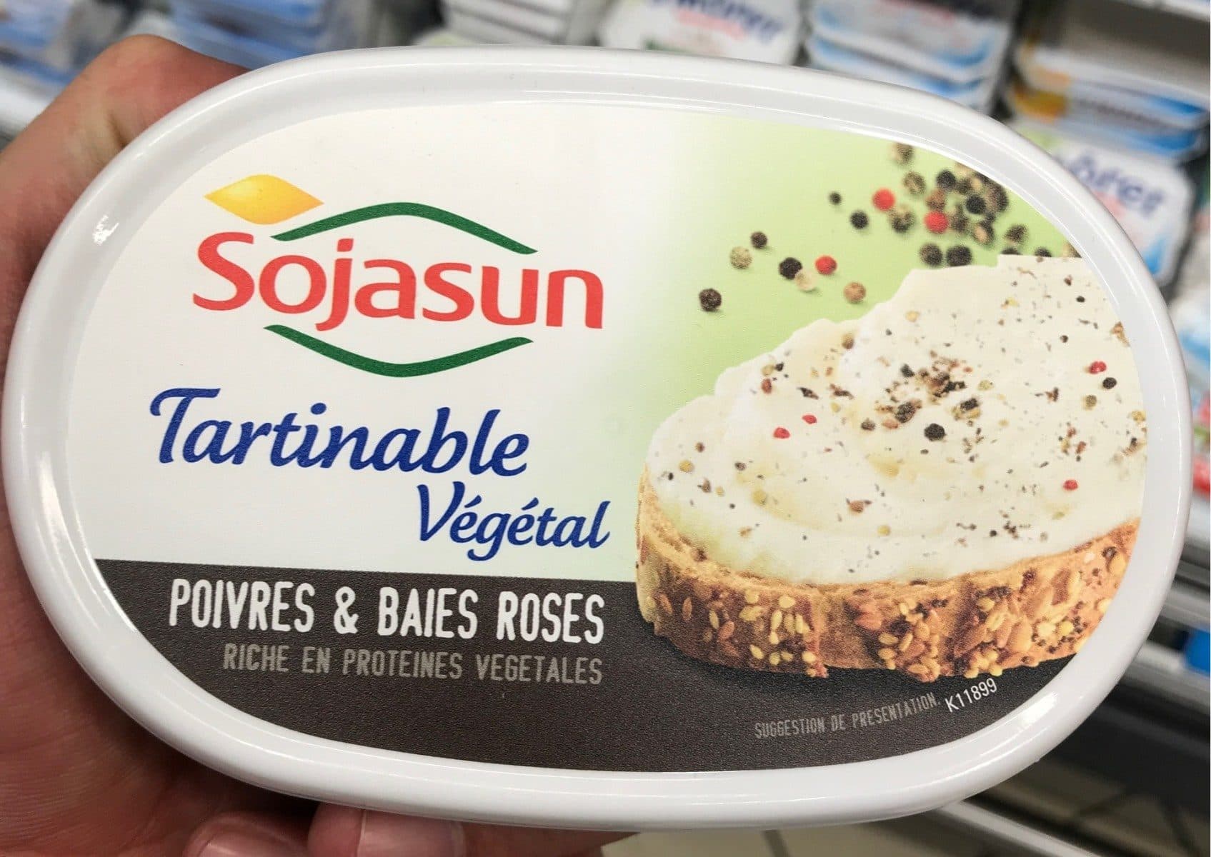 Sojasun Tartinable Végétal - Poivres et baies roses packshot