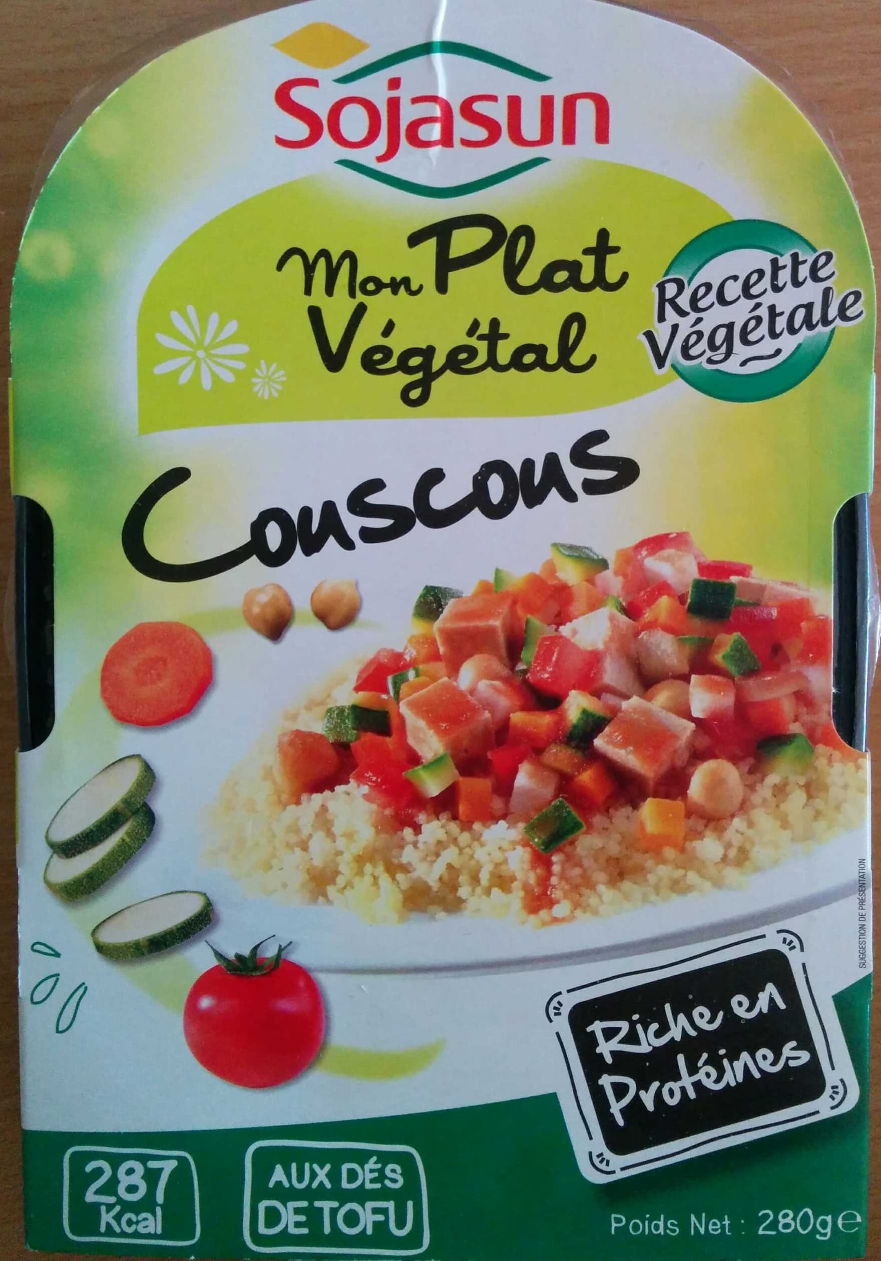 Sojasun Couscous aux dés de tofu packshot