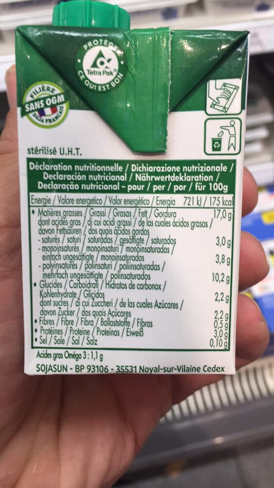 Sojasun Cuisine Spécialité végétale packshot