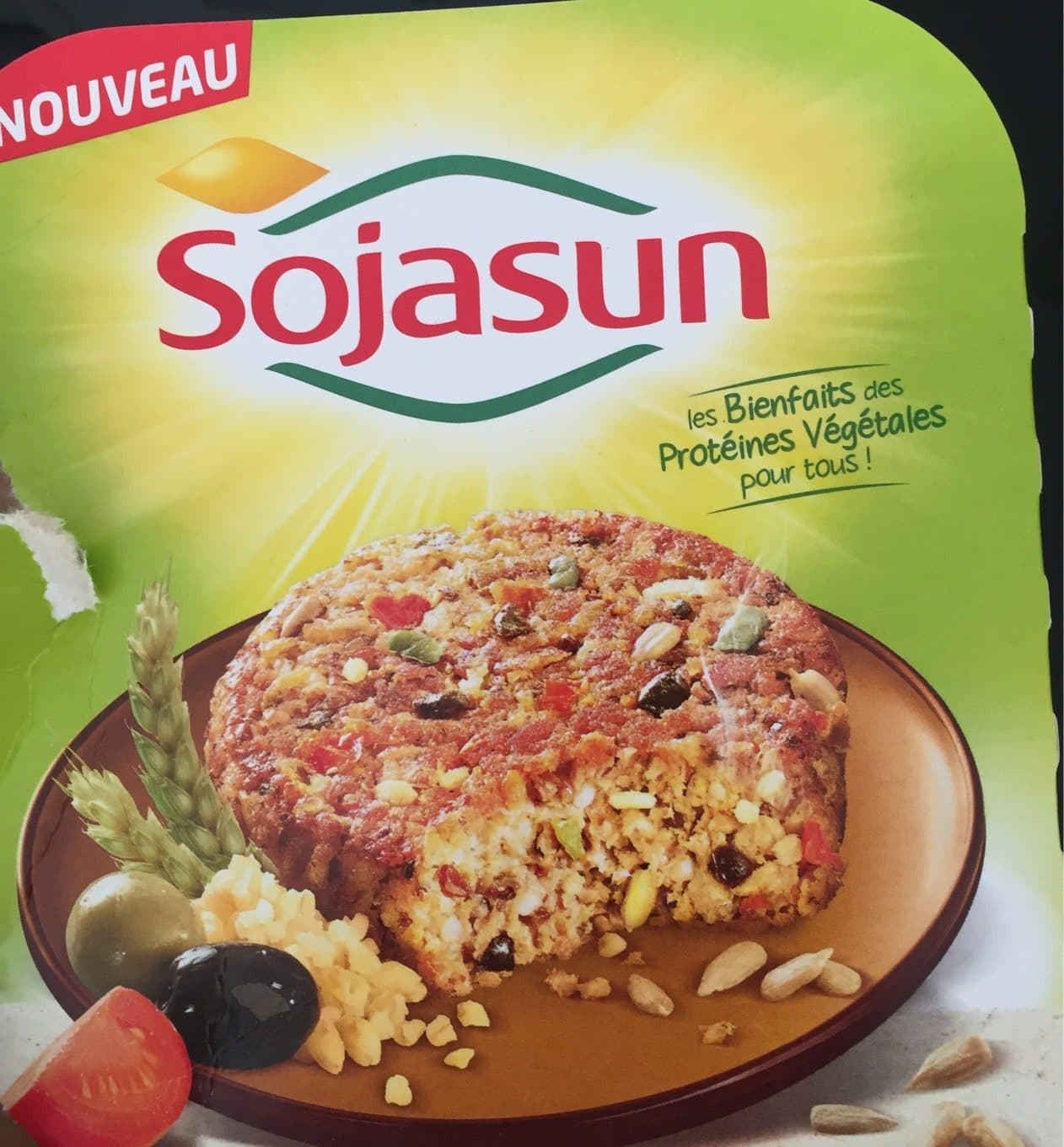 Sojasun Pavés de soja et boulgour de blé packshot