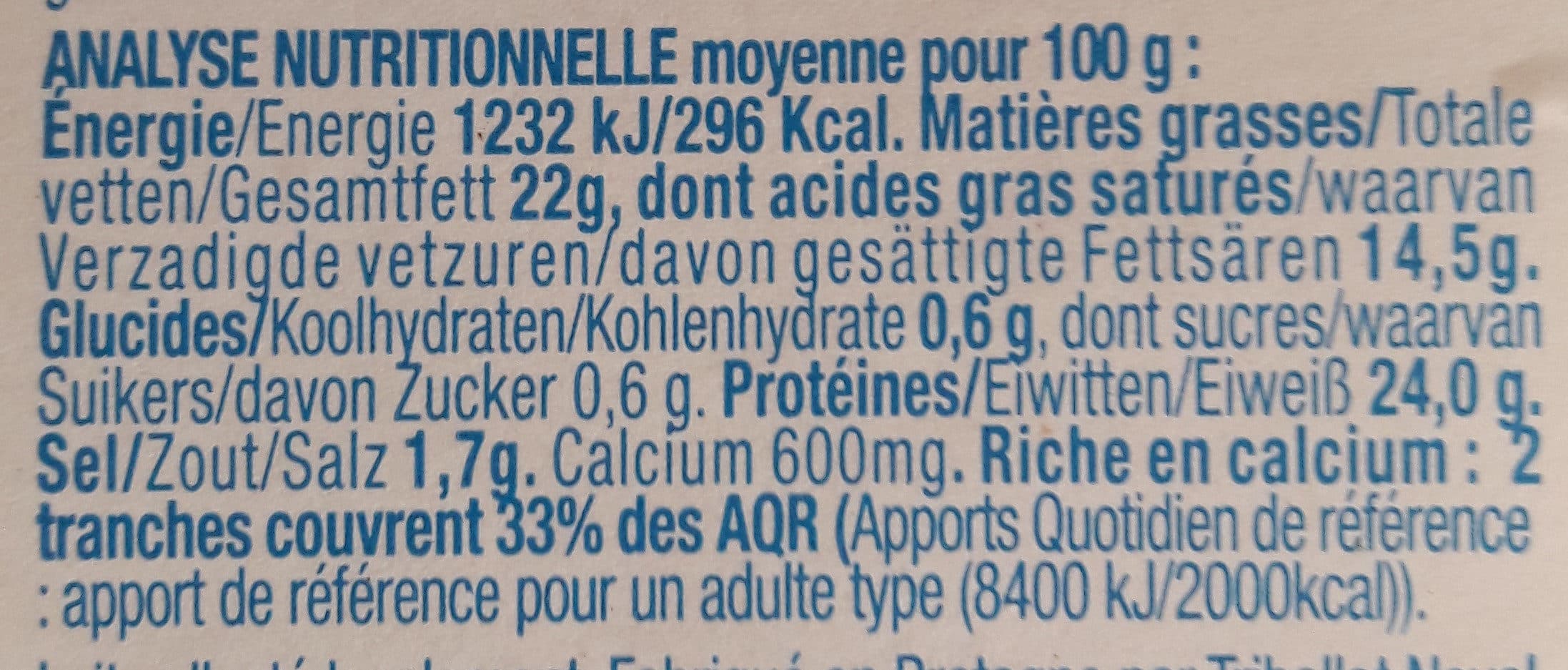 Tante Hélène Les tranches de Saint Paulin packshot