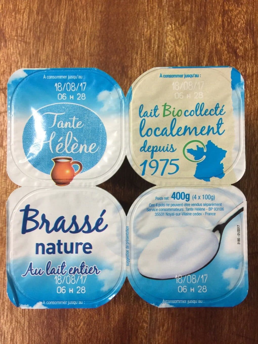 Tante Helene YAOURT BRASSE NATURE packshot