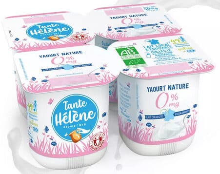 Tante Hélène Yaourt Nature 0% packshot