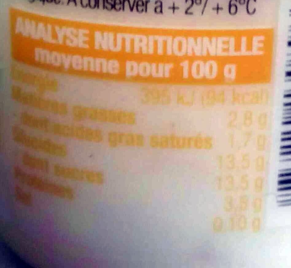 Tante Hélène Brassé agrumes de Corse au lait entier packshot