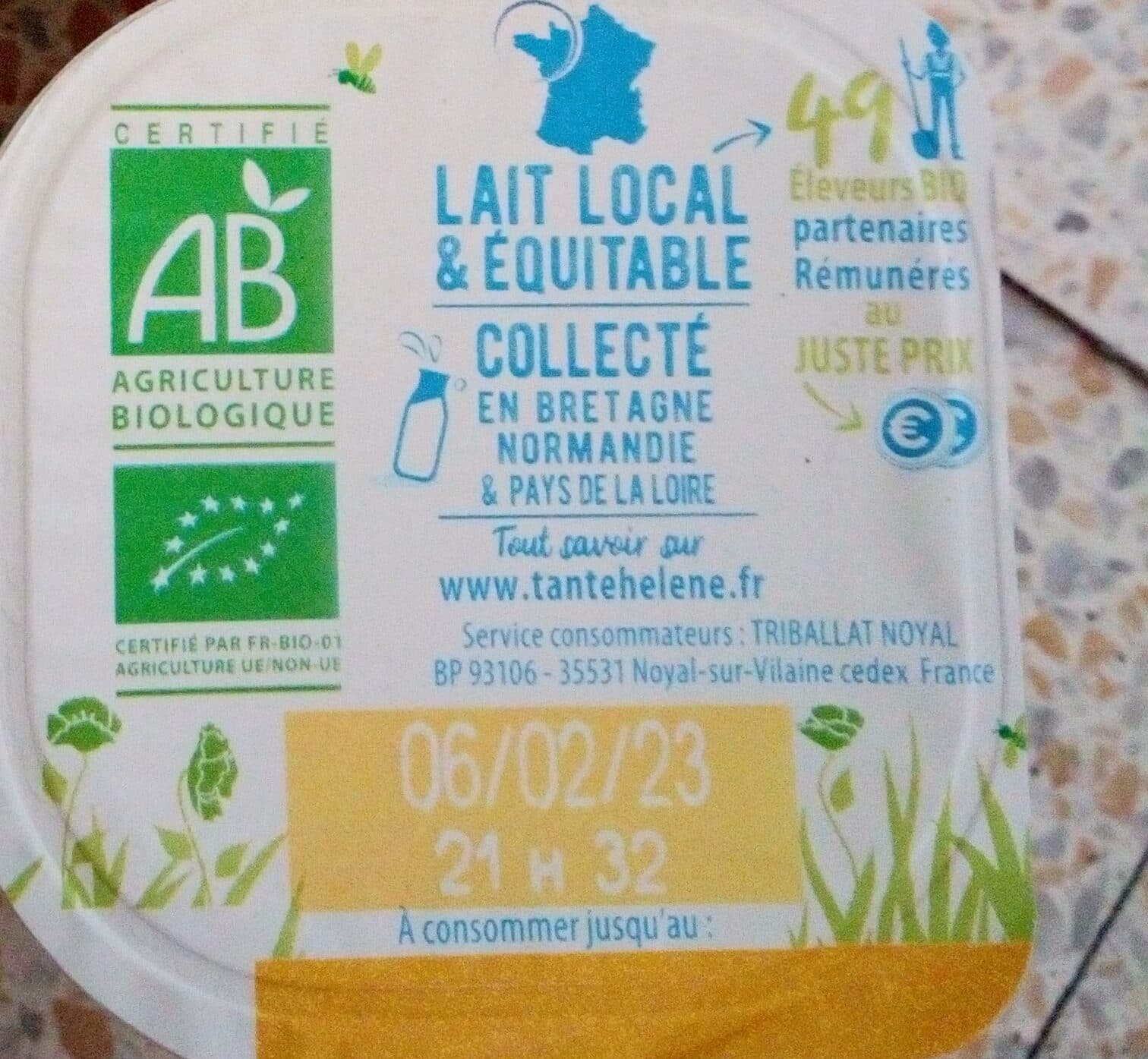 Tante Hélène Bifidus Saveur Citron packshot