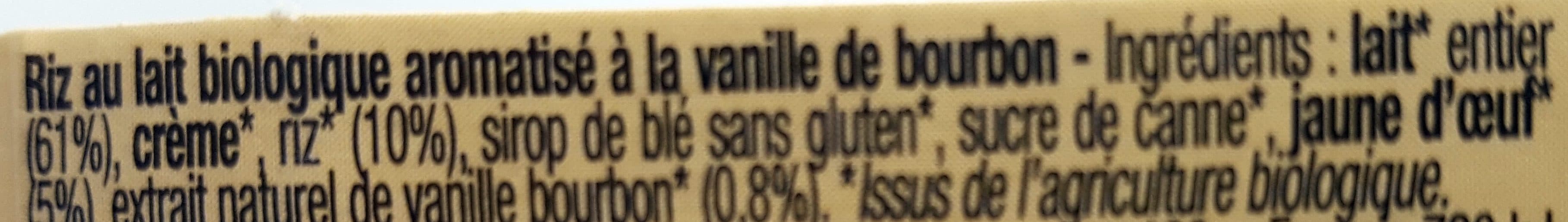 Annie Lagarrigue Riz au Lait Vanille Bourbon packshot