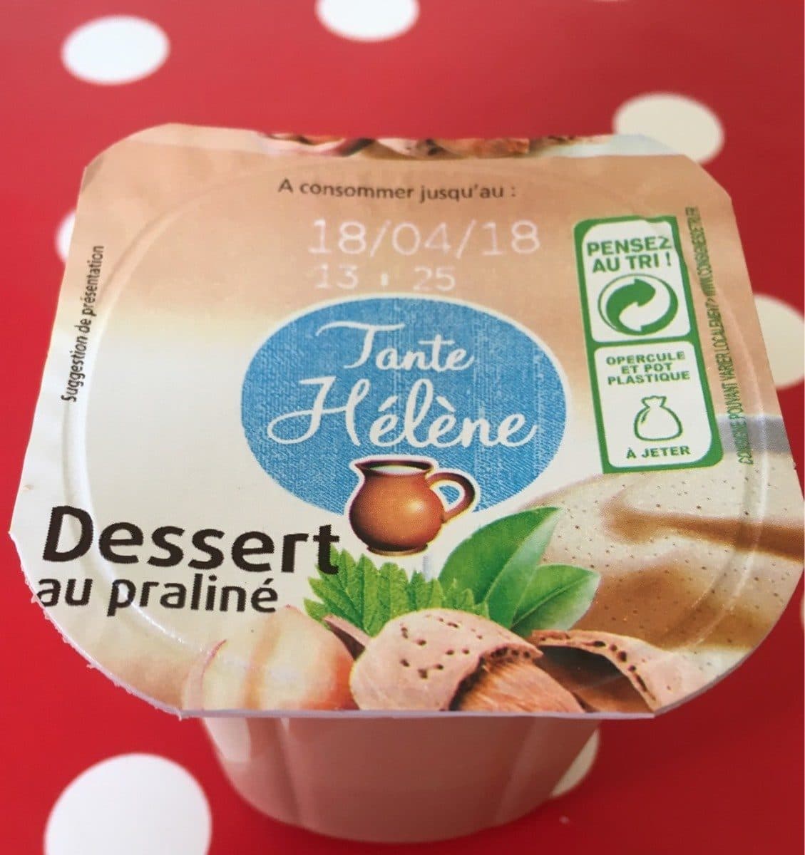 Tante helene Dessert Praliné packshot