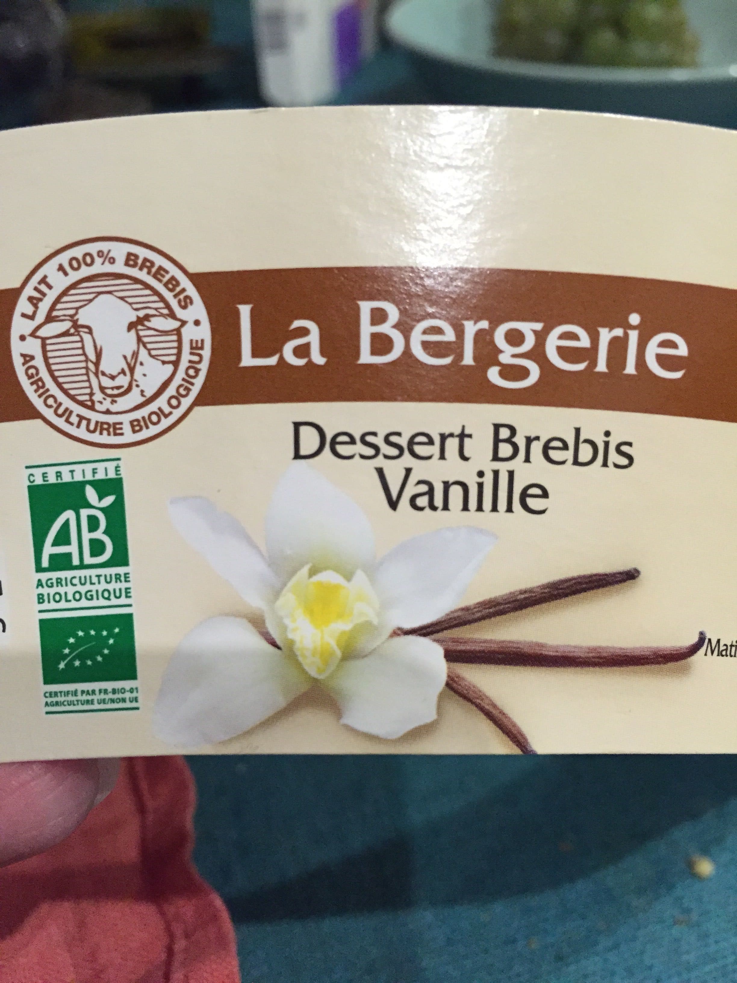 La Bergerie Dessert Brebis Vanille packshot