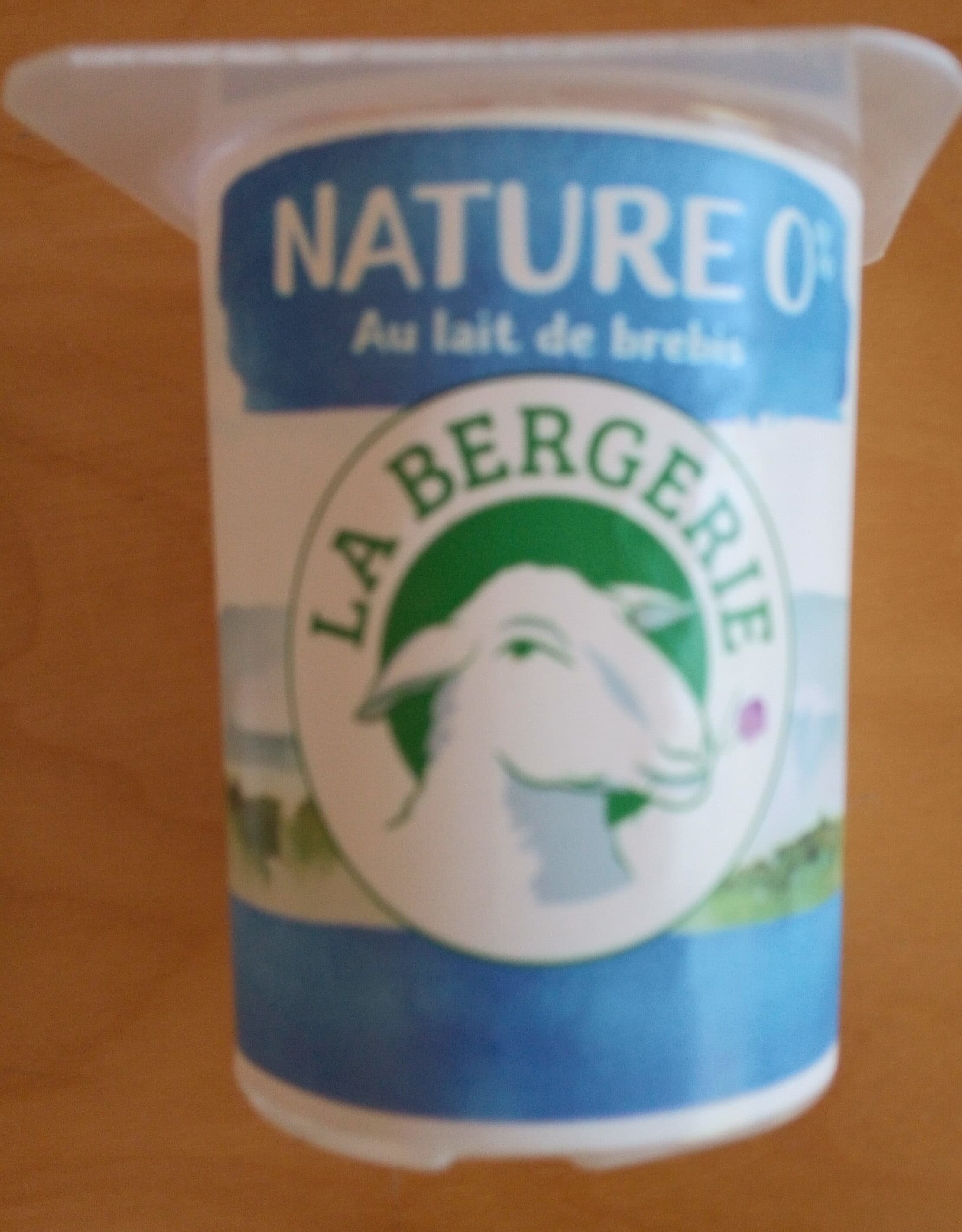 La Bergerie Yaourt nature au lait de brebis 0% MG packshot