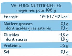 La Bergerie Yaourt nature au lait de brebis 0% MG packshot