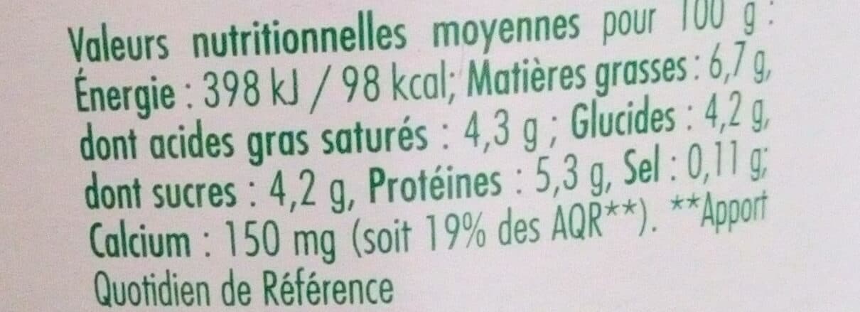 La Bergerie Brassé nature au Lait de Brebis packshot