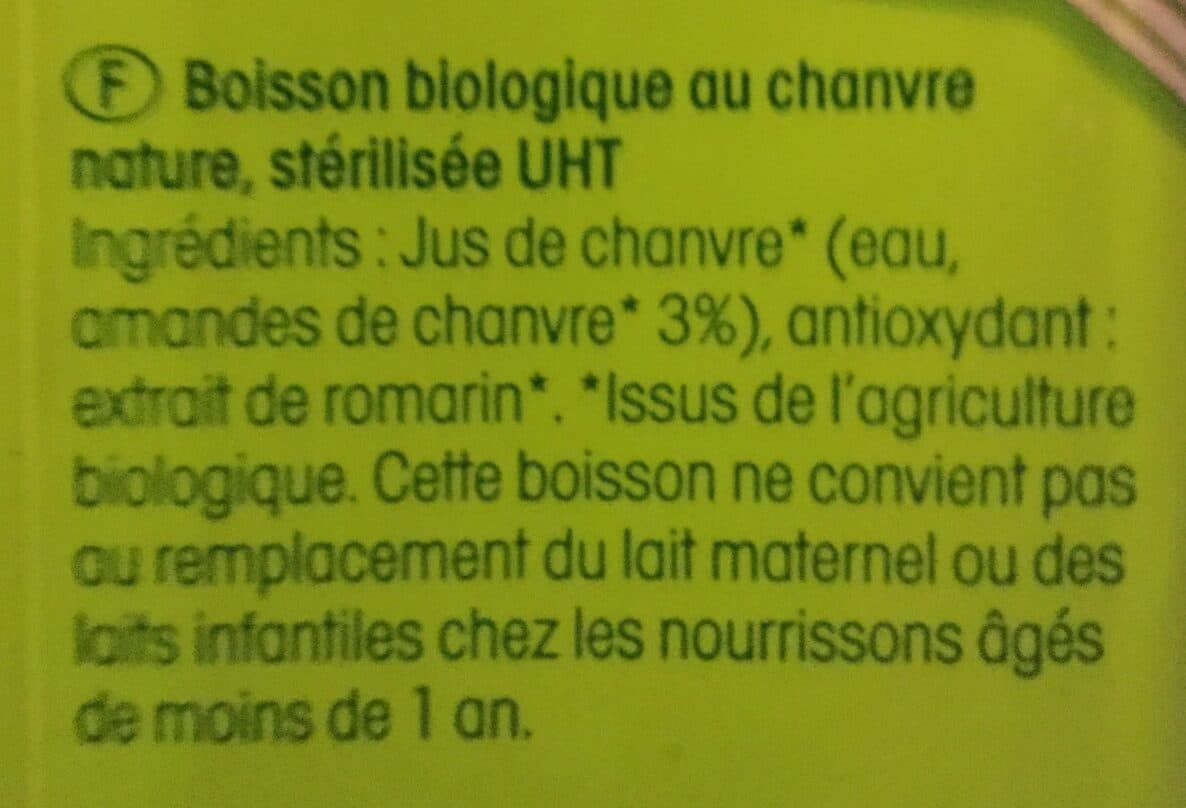 Sojade So Chanvre ! Nature packshot