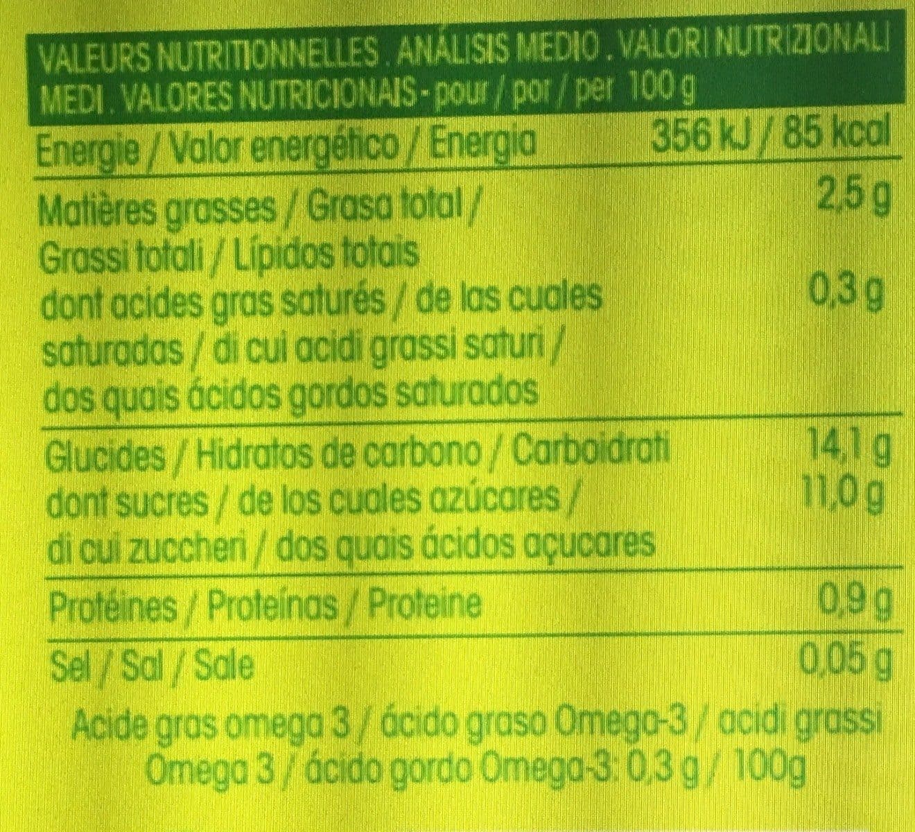 Sojade Délice de chanvre Framboise fraise packshot