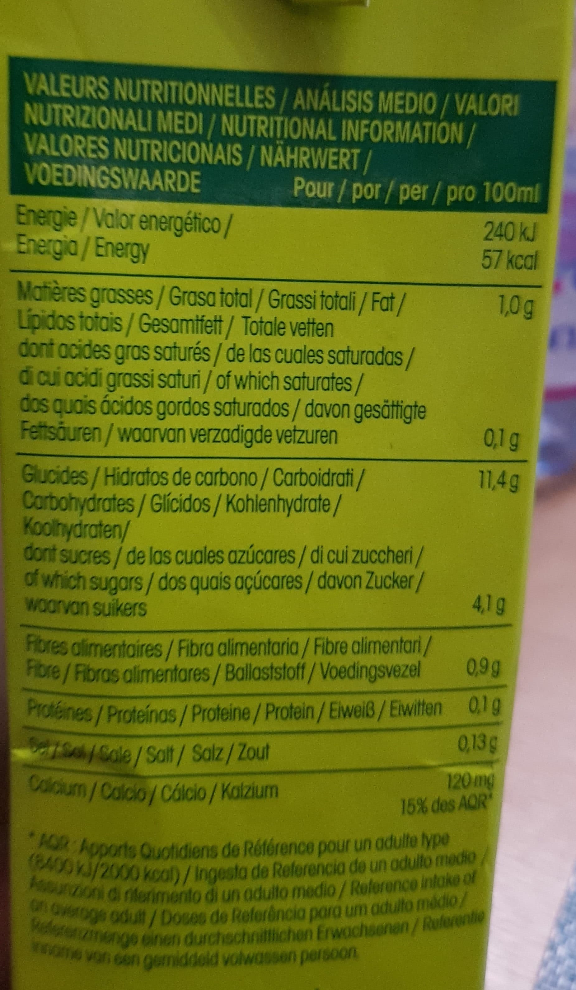 Sojade Boisson Riz calcium packshot