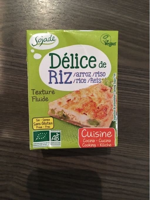 Sojade Delice De Riz Uht packshot