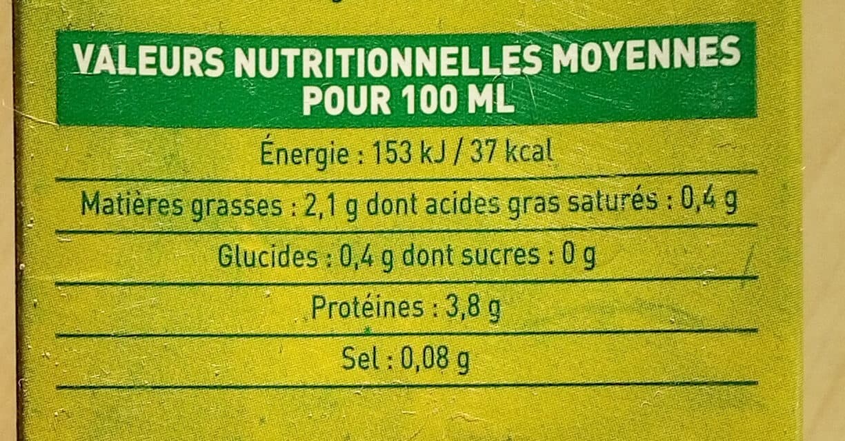 Sojade Boisson soja Nature packshot