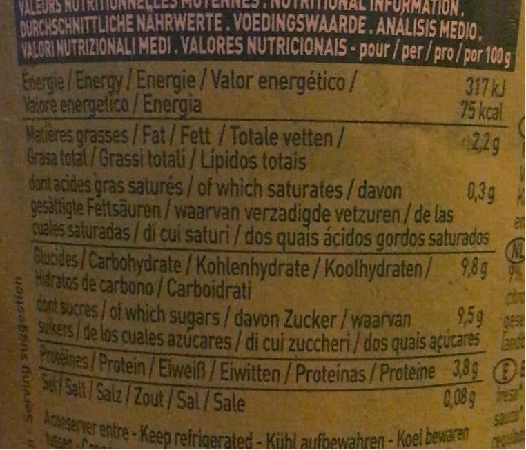 Sojade Spécialité au soja, Fraise packshot