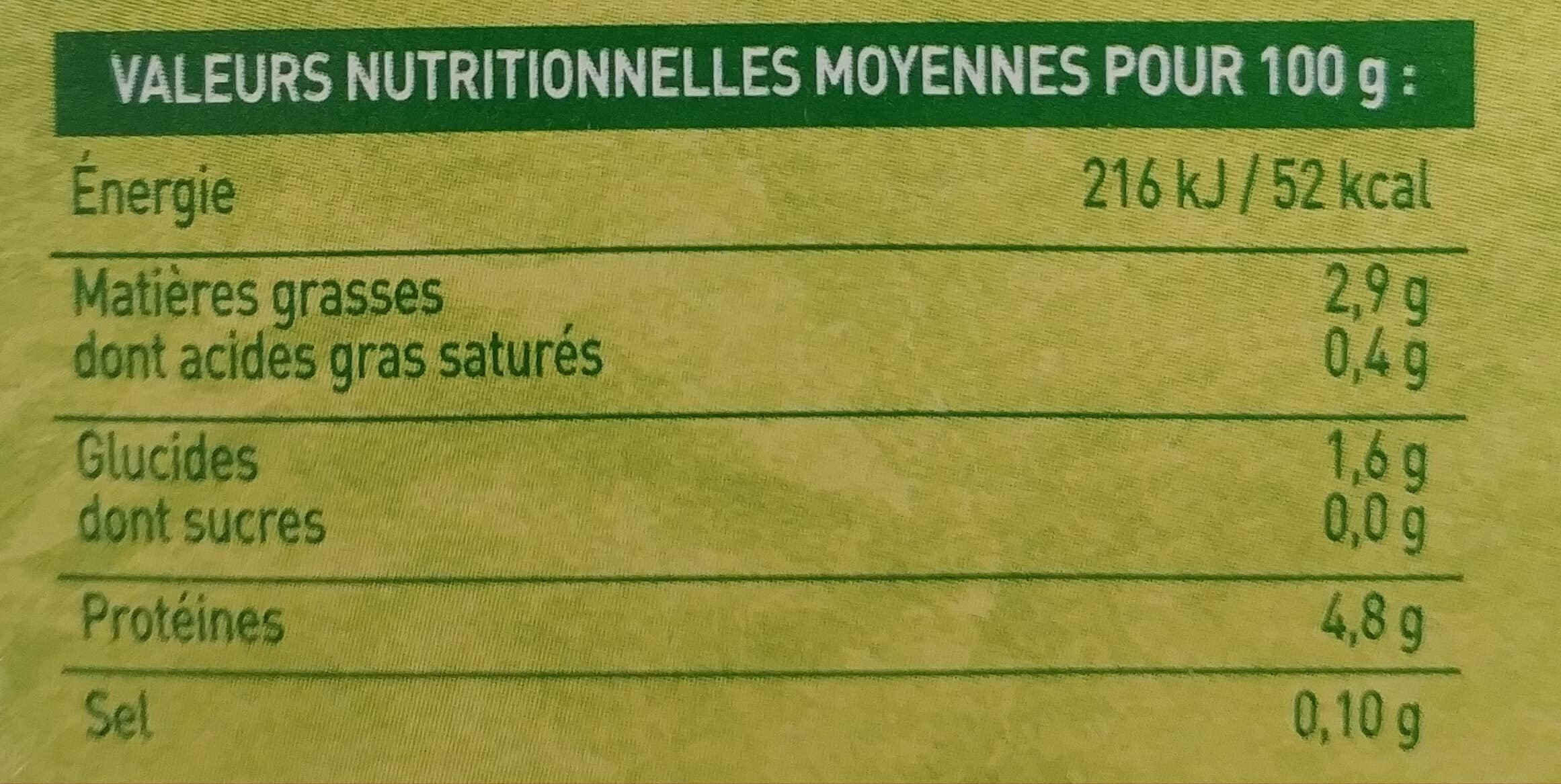 Sojade Spécialité biologique fermentée au soja, nature packshot