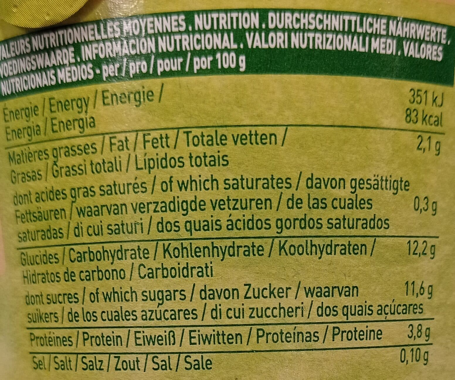 Sojade Soja vanille packshot
