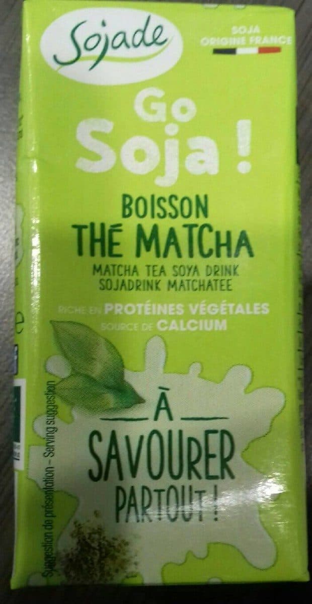 Sojade Boisson Thé Matcha packshot