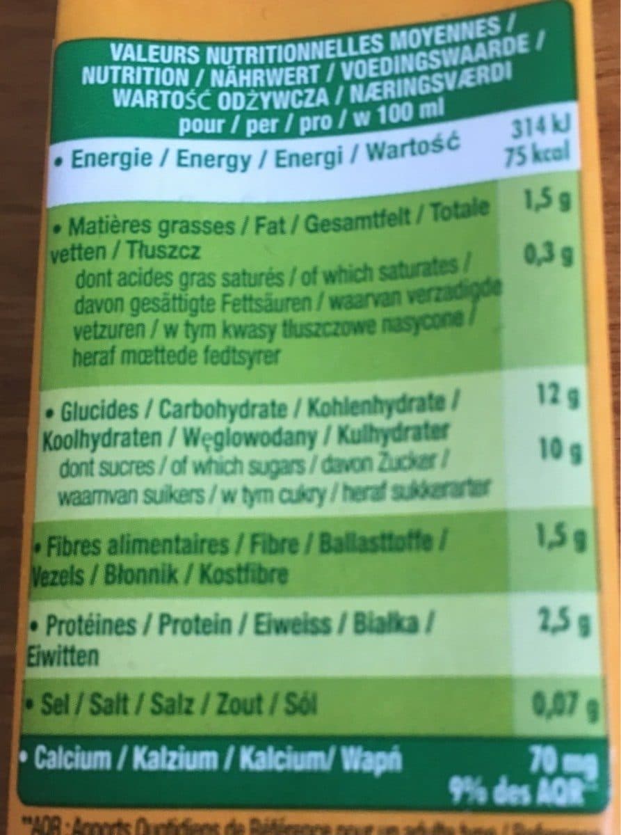 Sojasun Go shake mangue et soja packshot