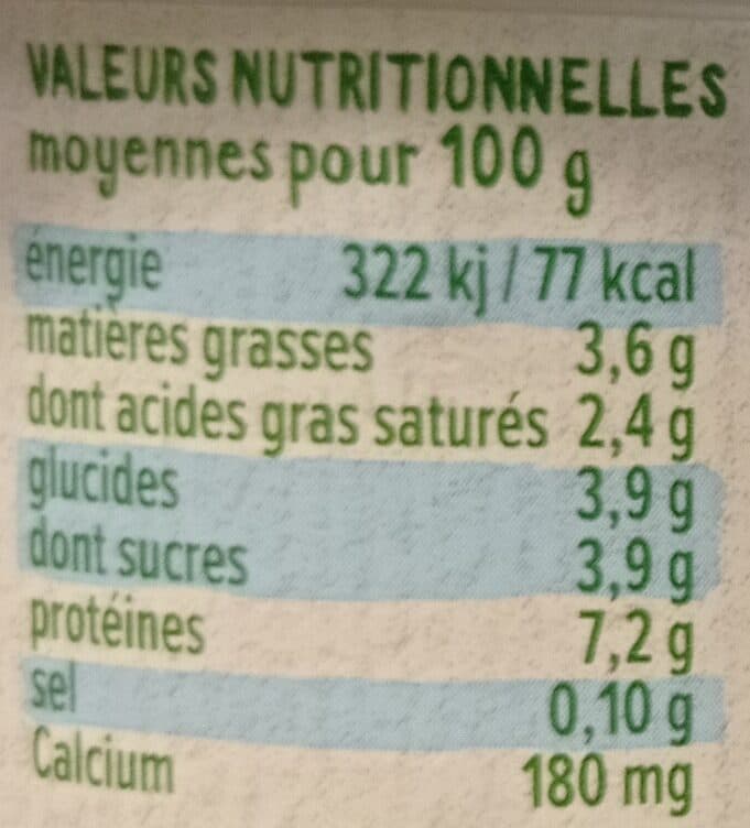 Vrai Fromage blanc nature packshot
