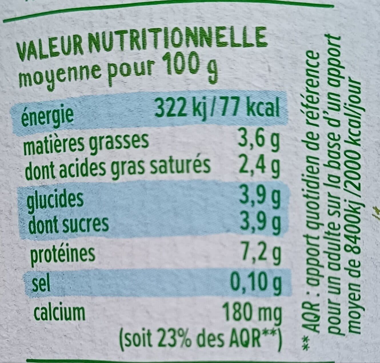 Vrai Fromage blanc packshot