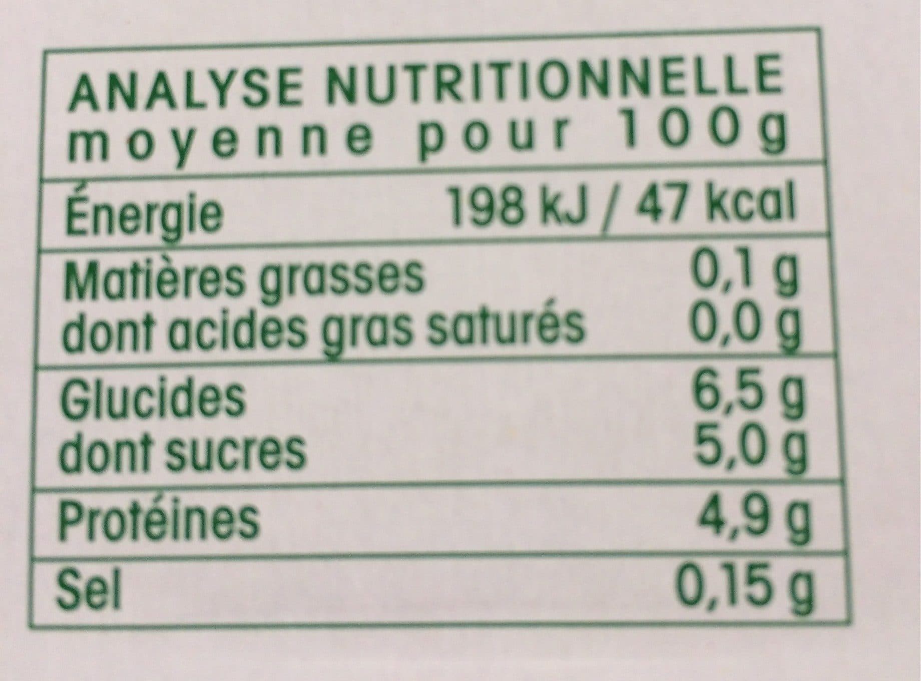 Vrai Yaourt nature biologique 0%MG packshot