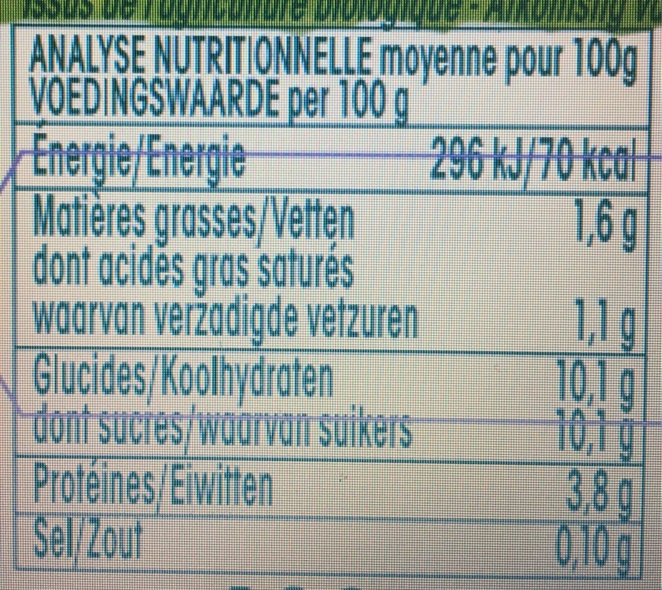 Vrai Yaourt Nature Sucre de canne packshot