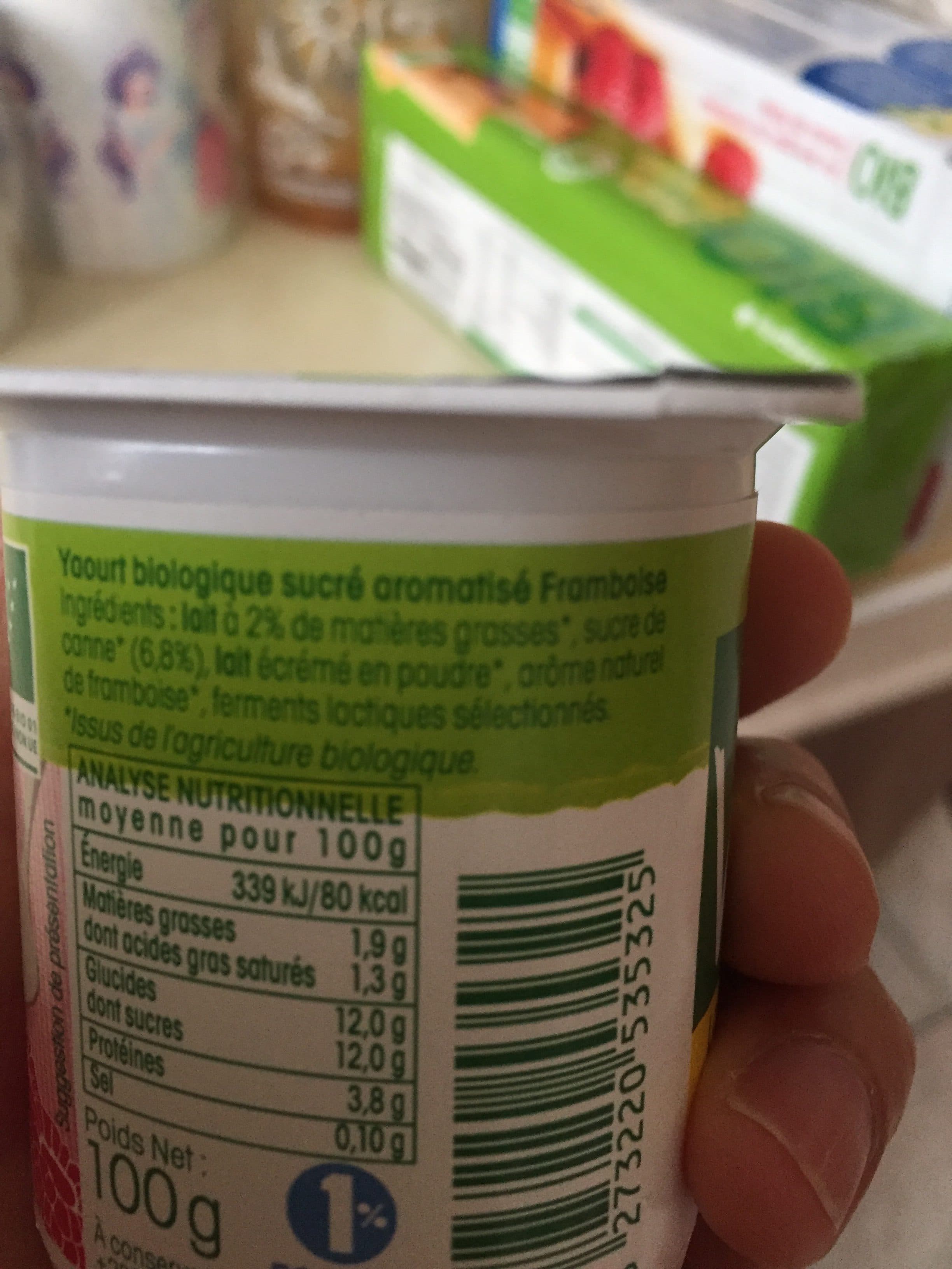 Vrai La Laiterie Familiale Arome Bio packshot