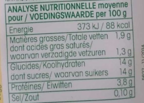 Vrai Yaourt Bifidus Arôme Bio Citron packshot