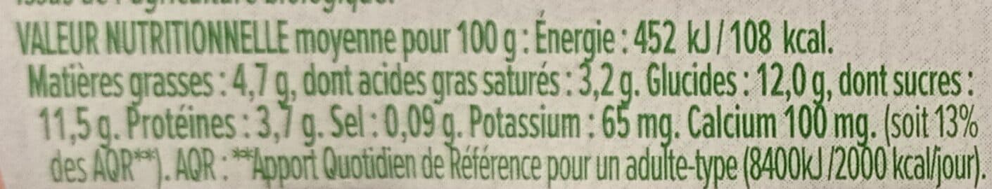 Vrai Myrtille lait de brebis bio packshot