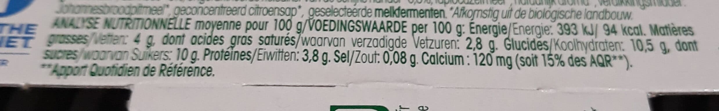 Vrai Tendresse abricot - brassé de chèvre bio packshot