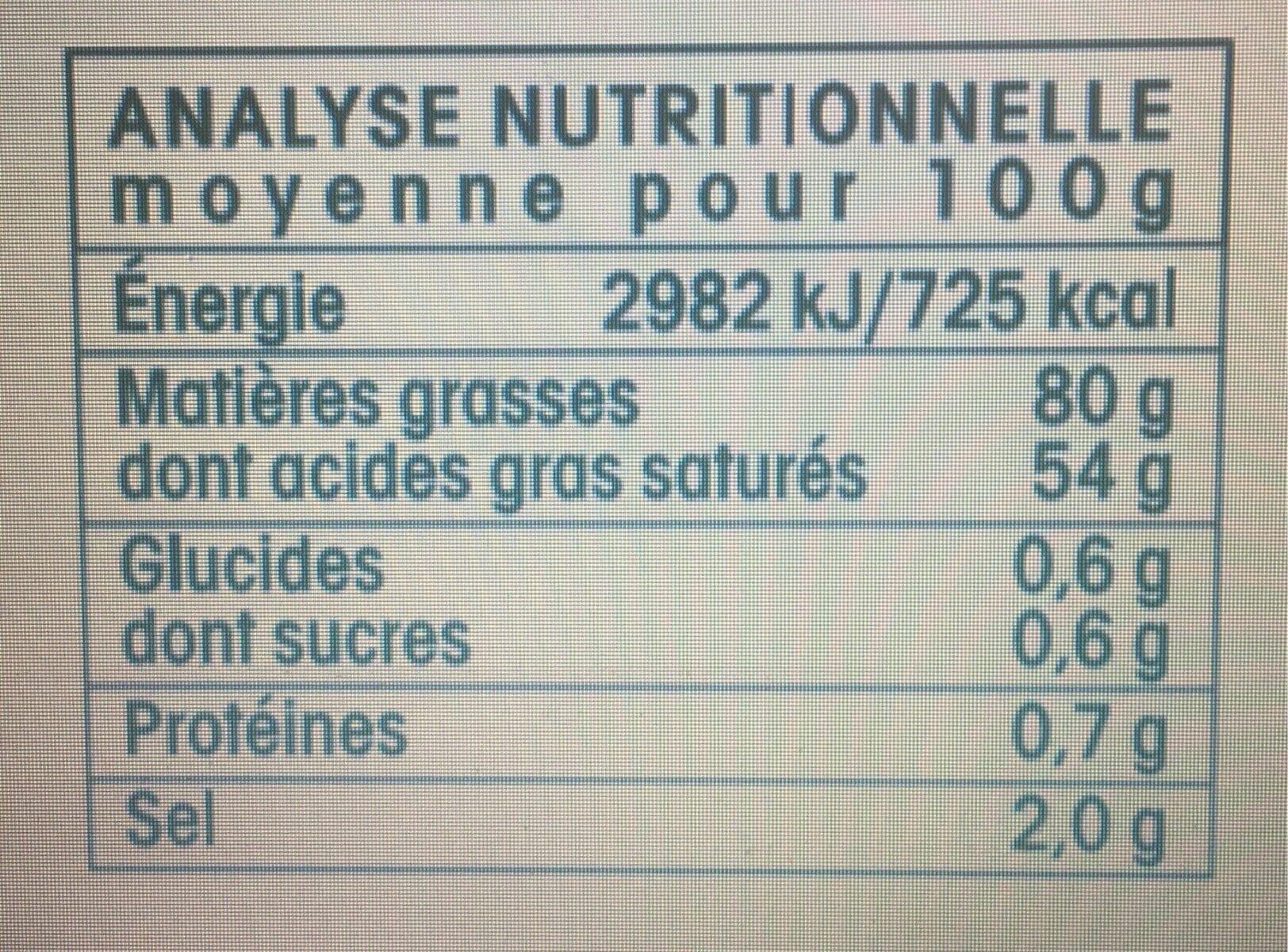 VRAI Beurre de Barette doux packshot