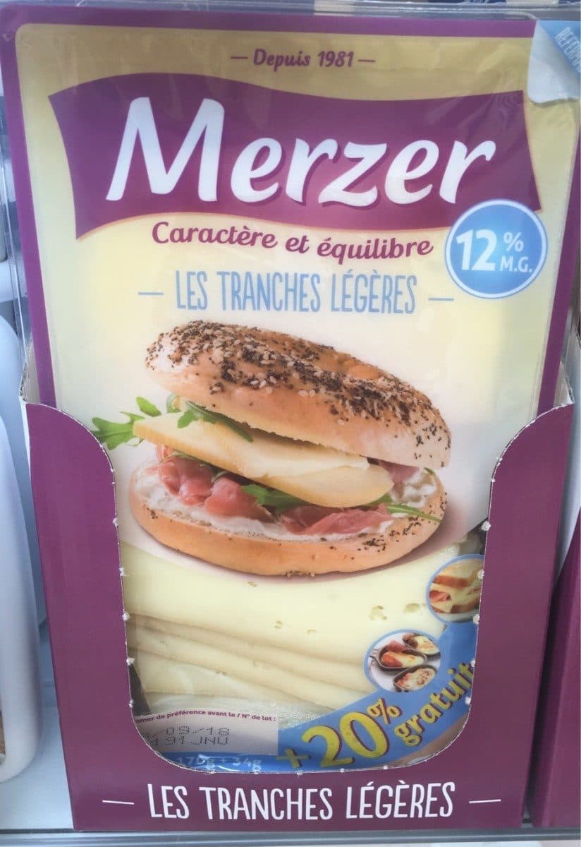 Merzer Les tranches légères packshot