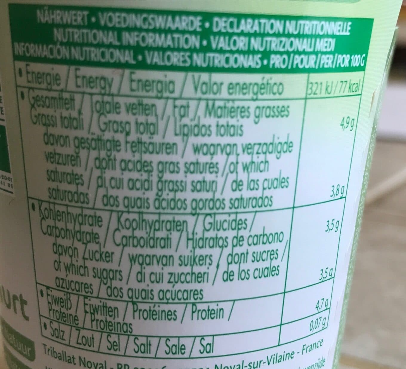 Bergerie Ziegen-Joghurt natur packshot