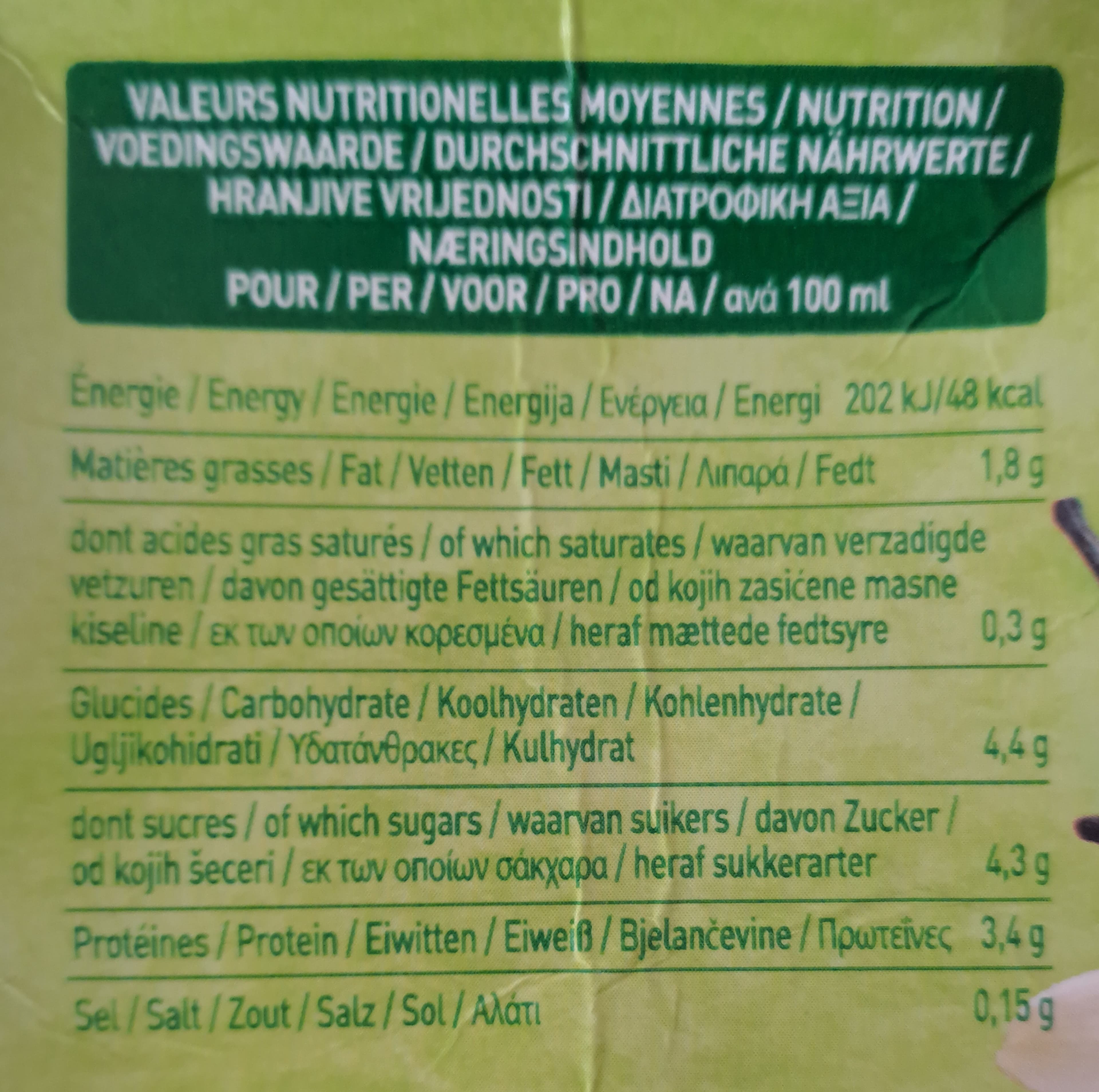 Sojade So soja ! Vanille packshot