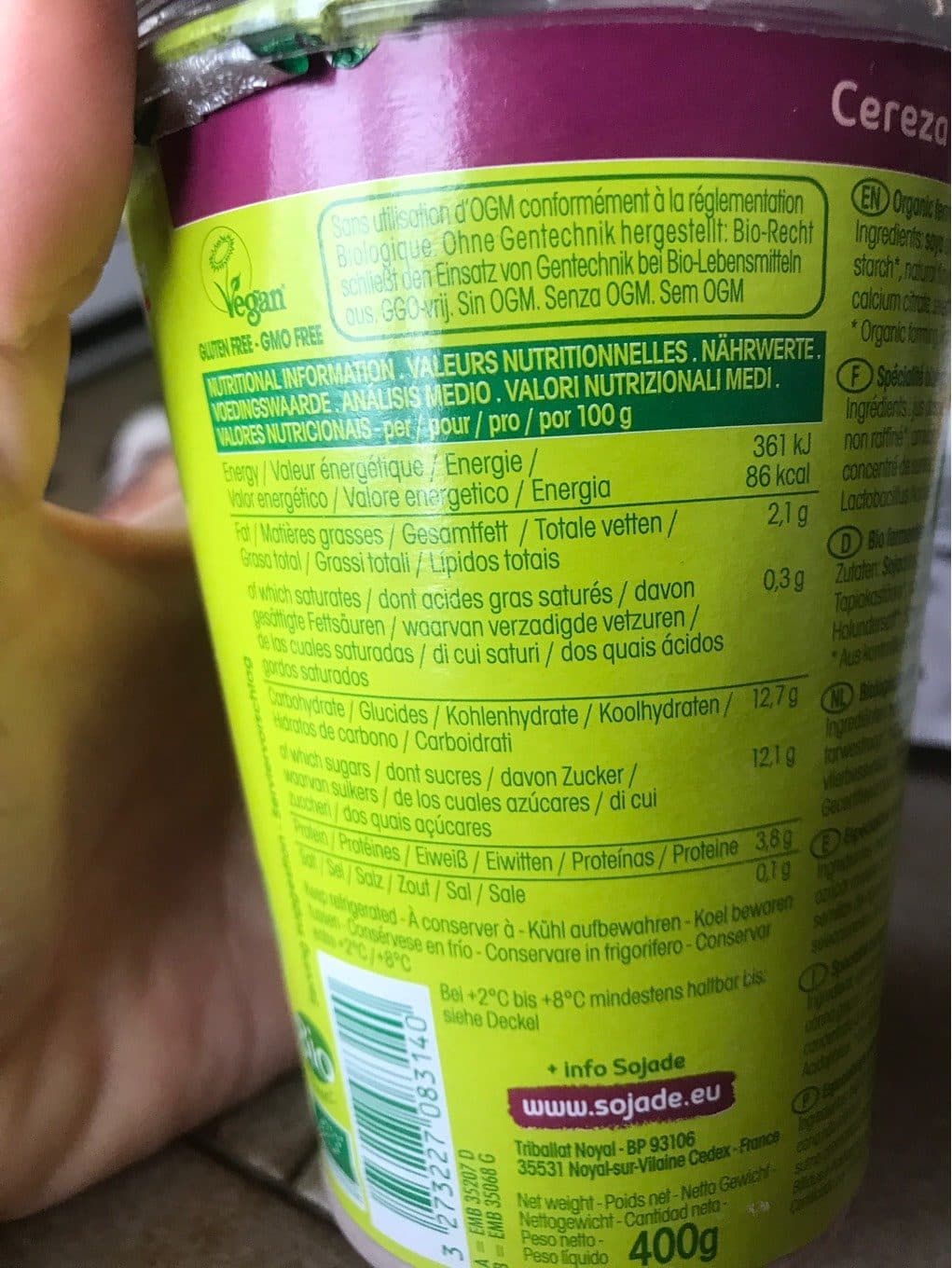 So Soya Sojade packshot