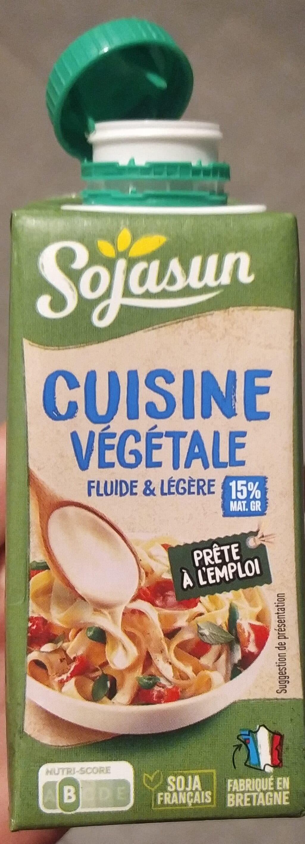 Sojasun Cuisine végétale fluide & légère packshot